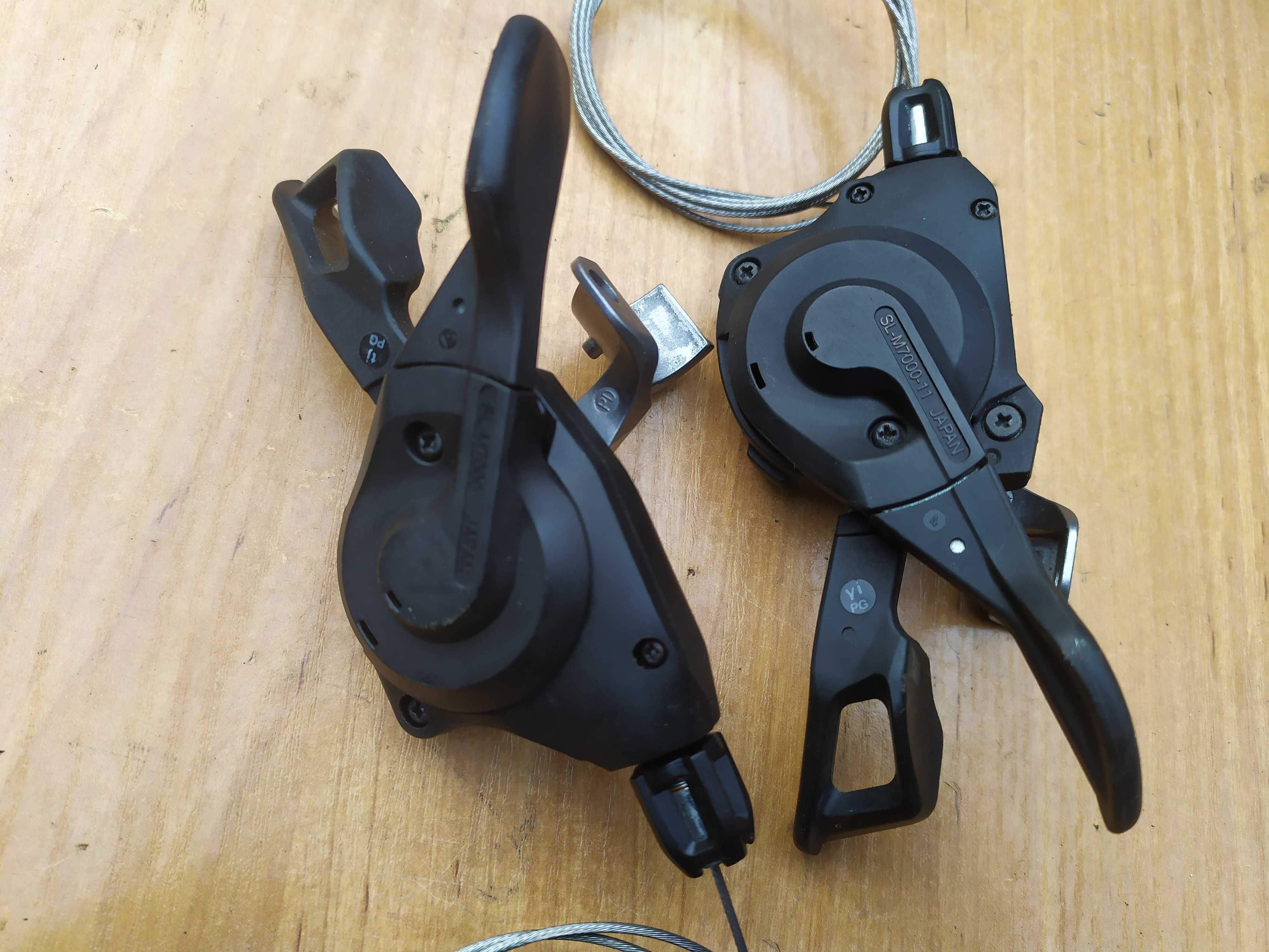 Shimano SLX SL-M7000 manetki DynaSys11 Rapidfire Plus  I-Spec II