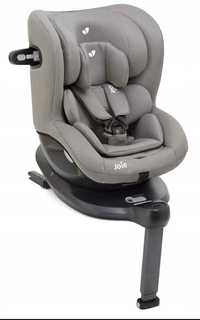 Fotelik isofix  Joie i-Spin 360 gray flannel 0-18 kg, dodatki gratis