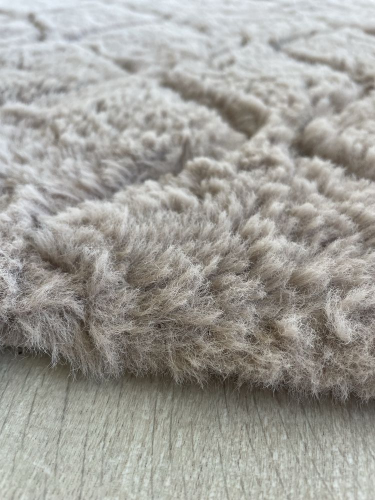 Tapete felpudo 180x270cm bege