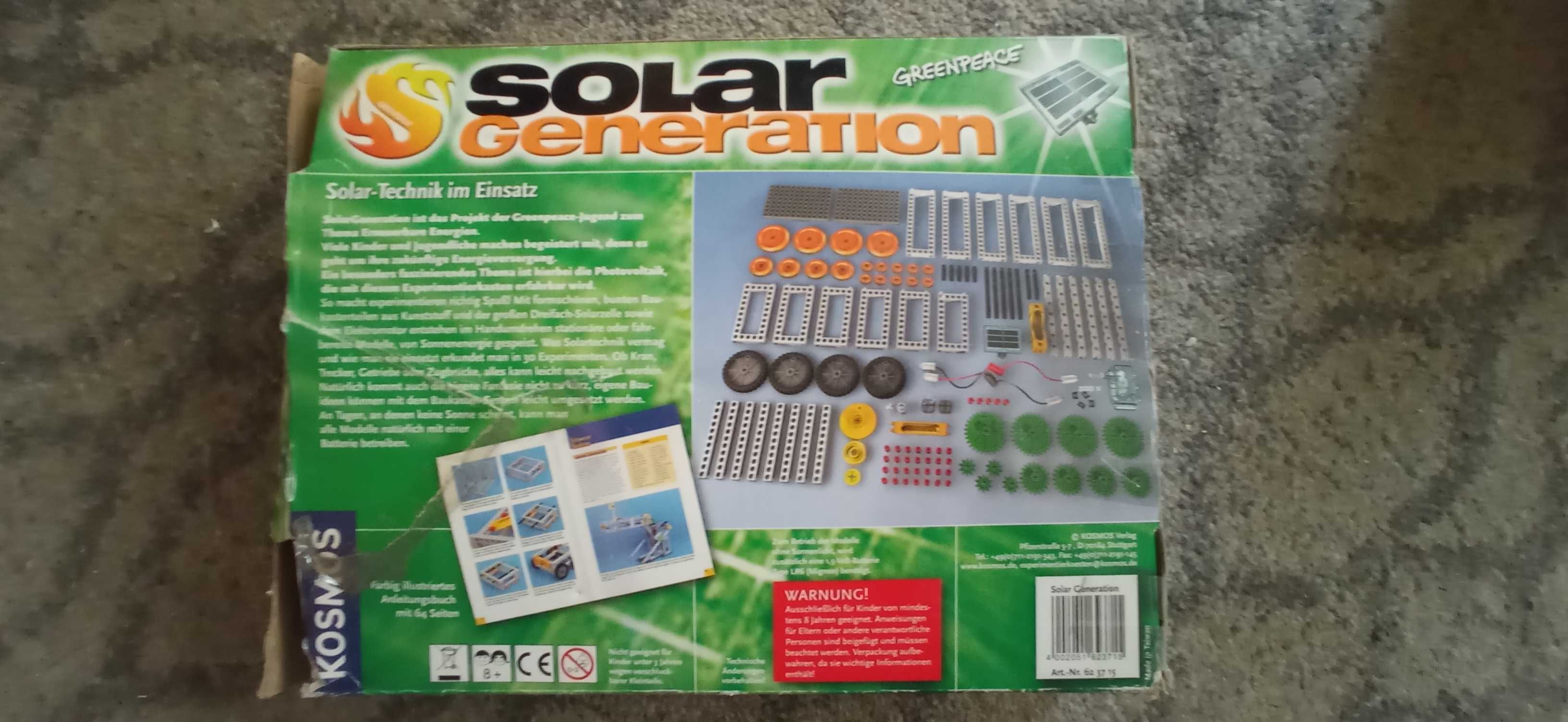 Kosmos Solar Generation-zabawka naukowa