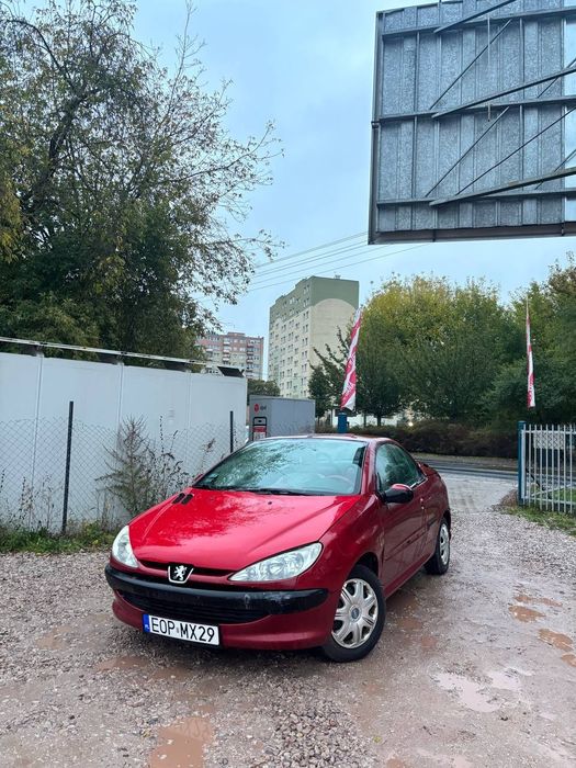 Na sprzedaż Peugeot 206cc 1.6LPG/Nowe klocki/Kabriolet/Oszczędny/Gwara