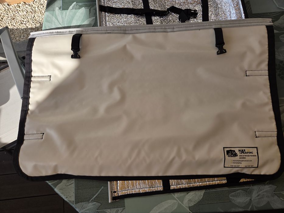 Capas protecção janelas caravana