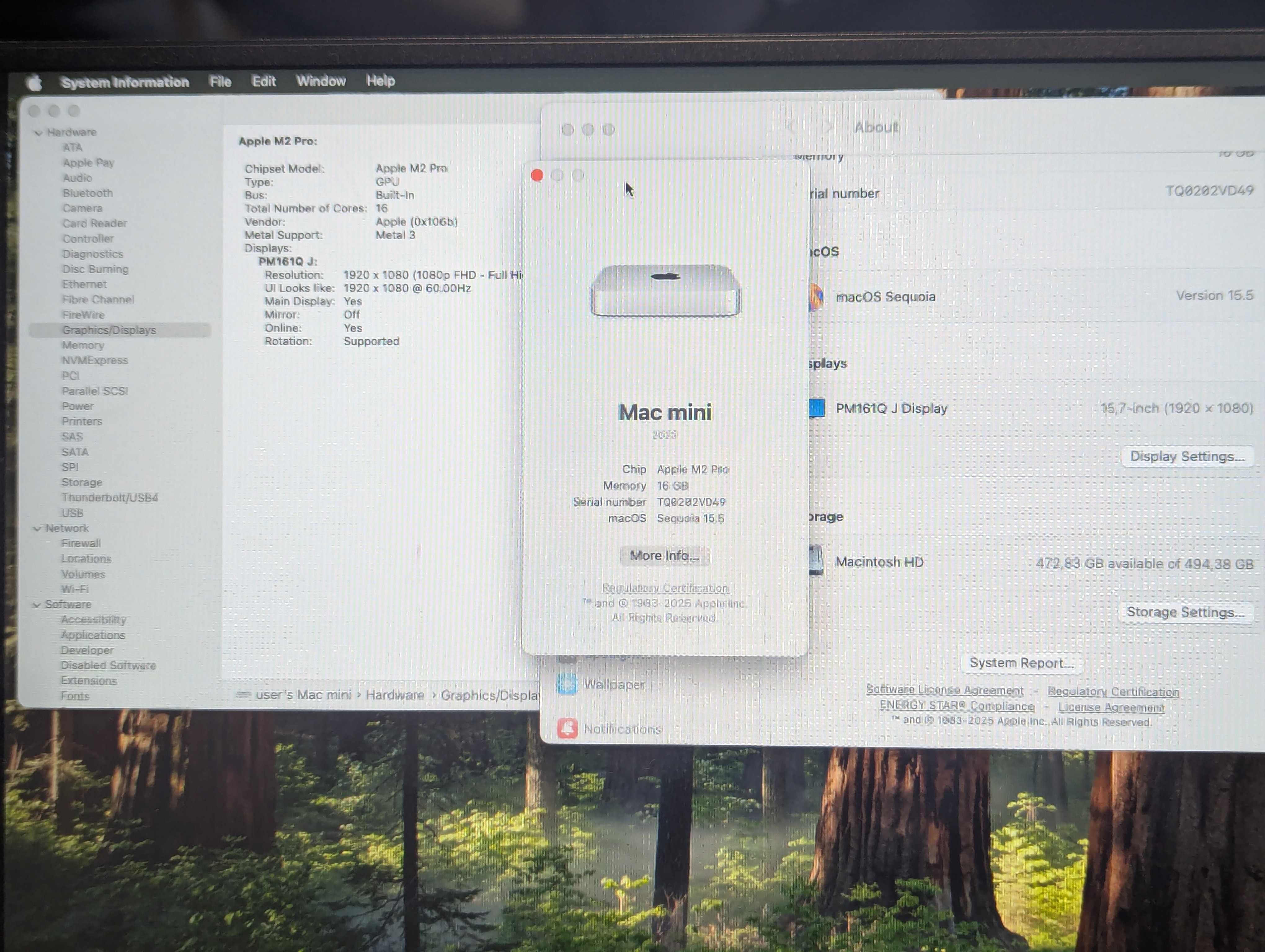 Mac mini 2023 m2 pro 16/512gb 10/16gpu