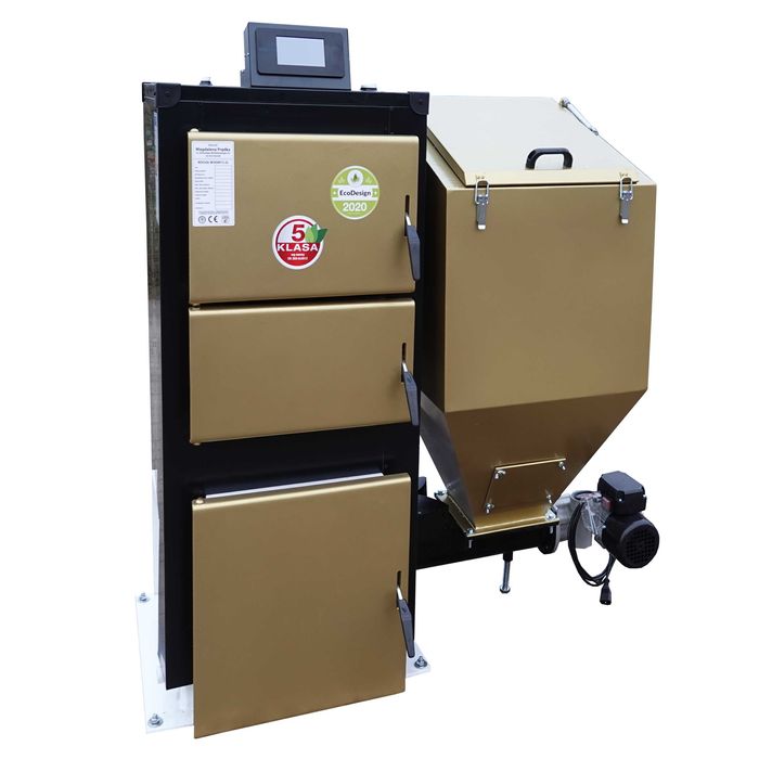 Kocioł c.o. na ekogroszek kotły z podajnikiem piece 5 klasy 50 kW