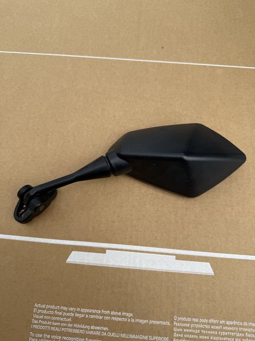 Retrovisores e placa + suporte da VFR MOTO