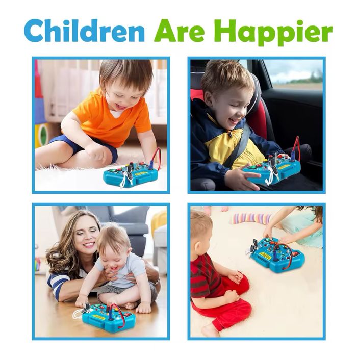 Джойстик Монтессори, Бизи борд, пульт для развития мелкой моторики