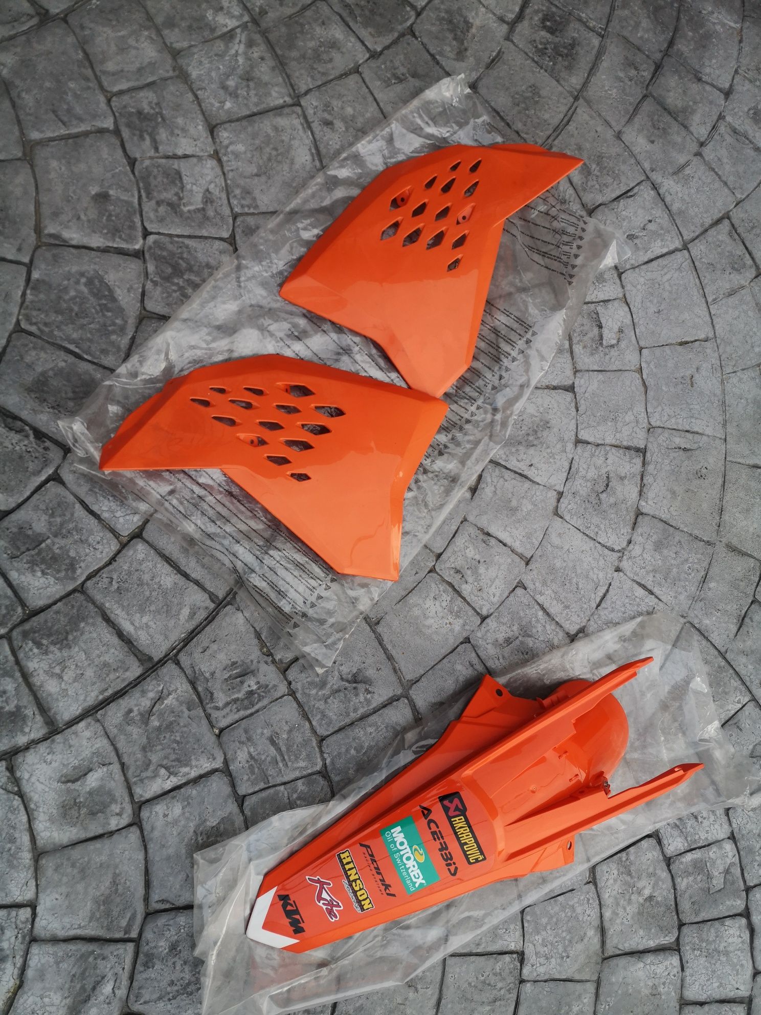 Kit plásticos novos polisport ktm exc 125