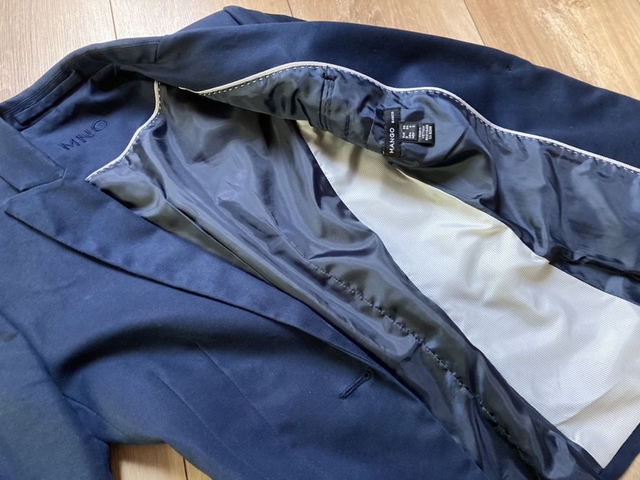 Marynarka granatowa elegancka Mango 36