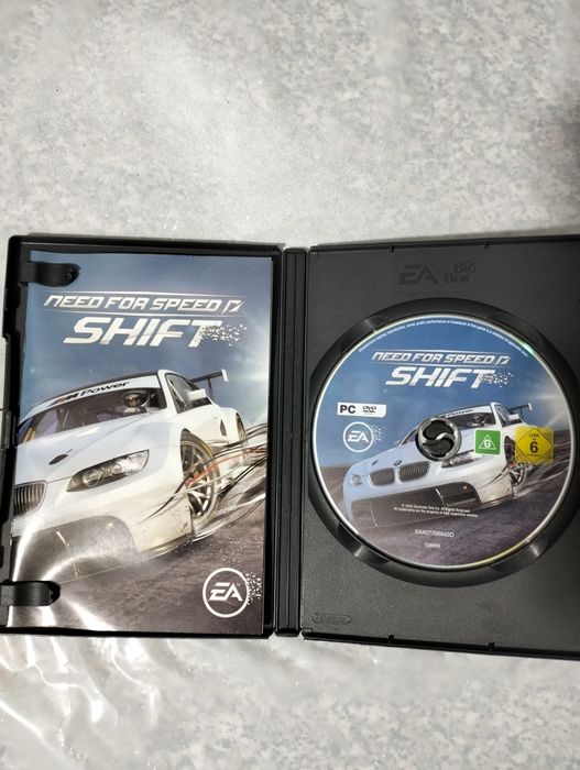 GTA-San Andrea e NFS-Shift PC