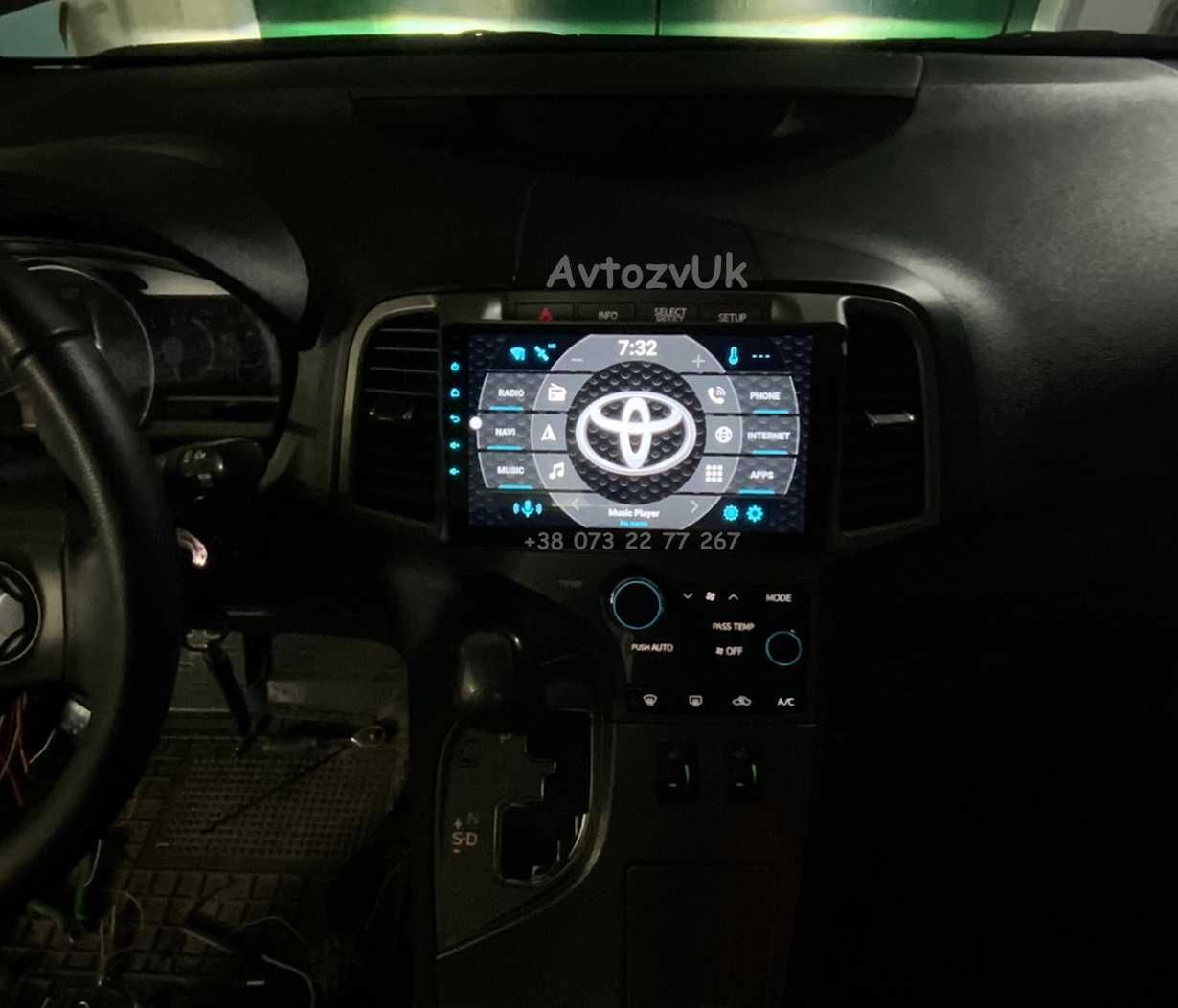 Магнитола VENZA Toyota MATRIX Pontiac VIBE Венза GPS CarPlay Android