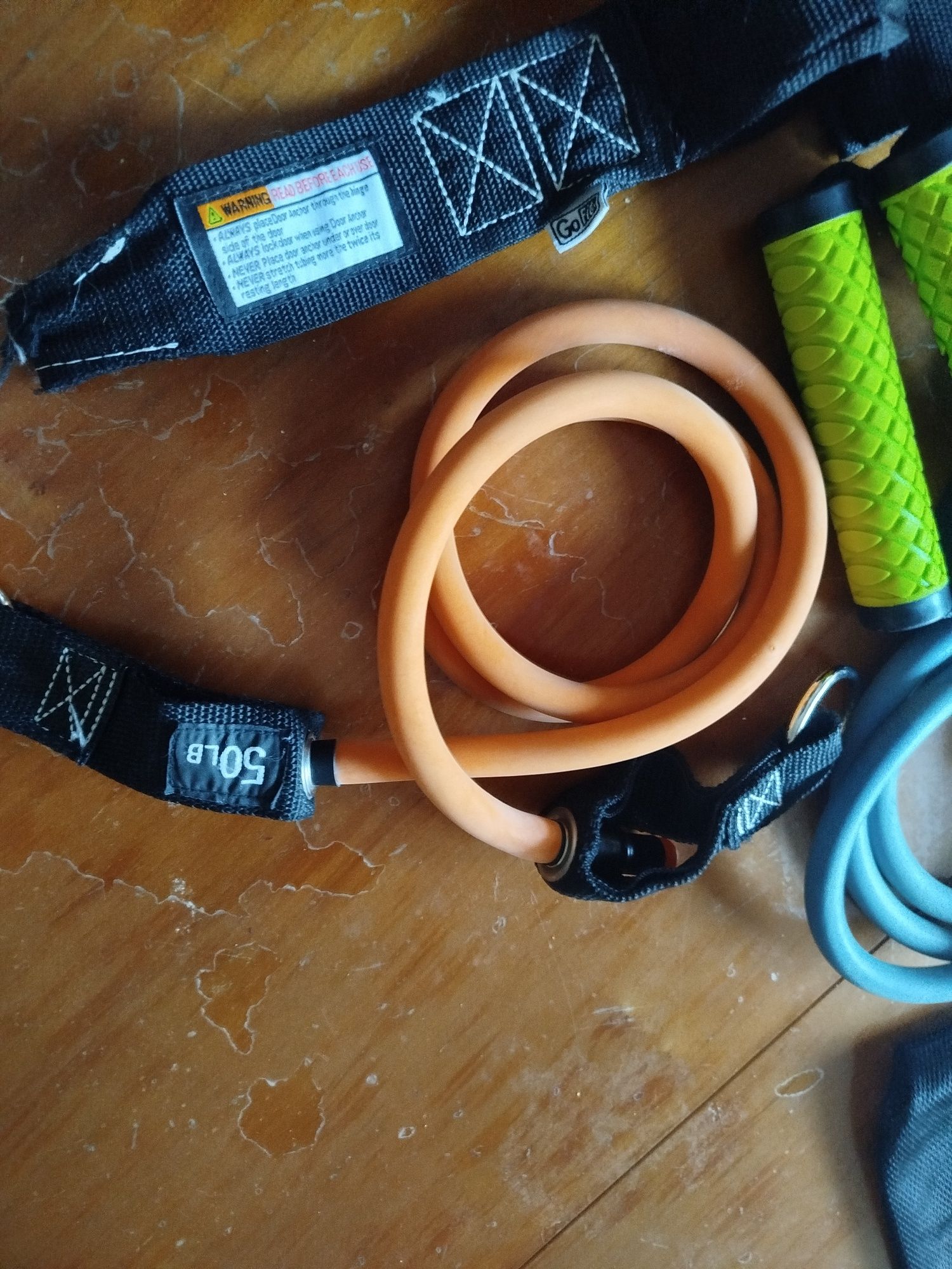 Conjunto de faixas elásticas go fit progym