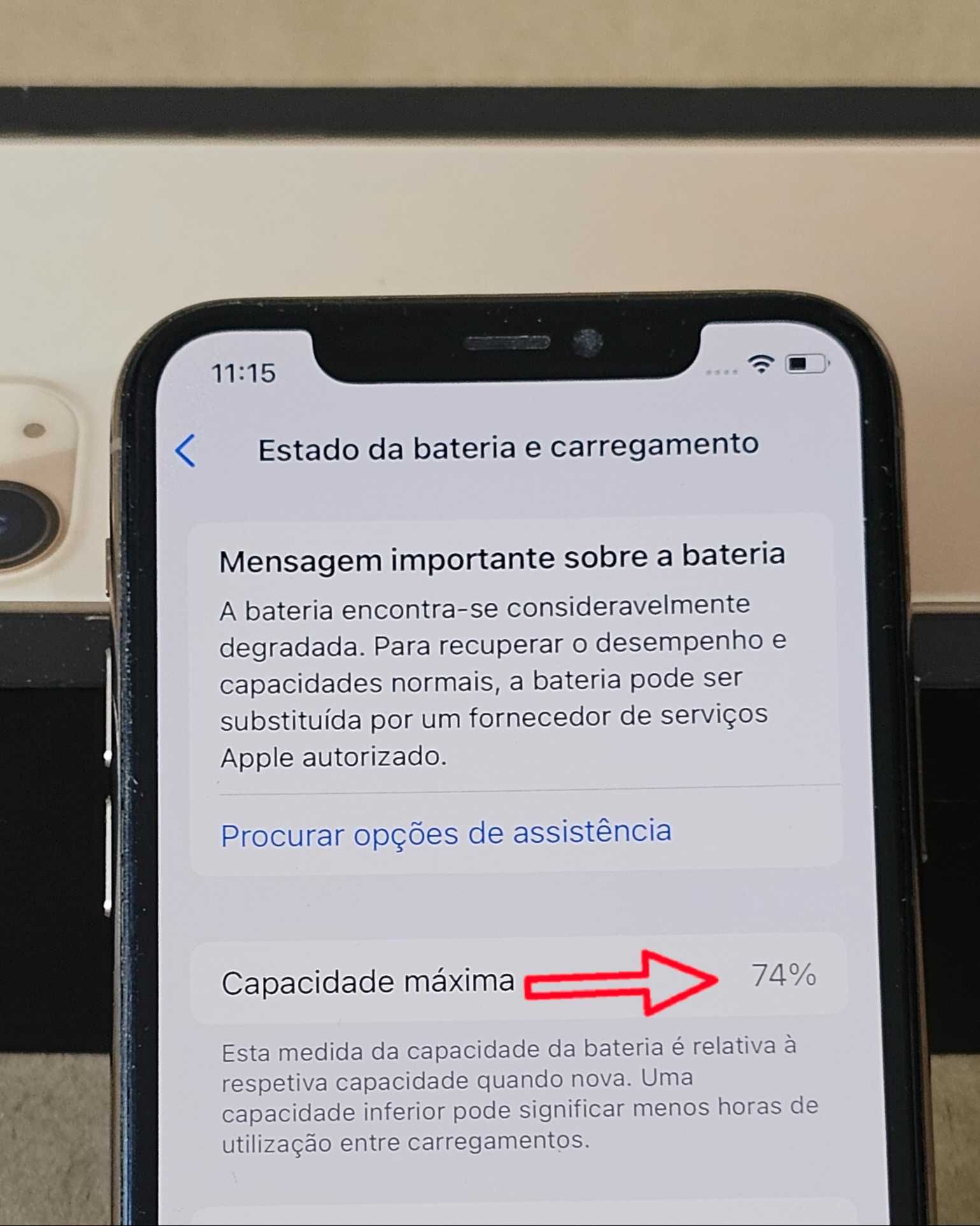 Iphone 11Pro 256gb. 74% Bateria. Muito bom.