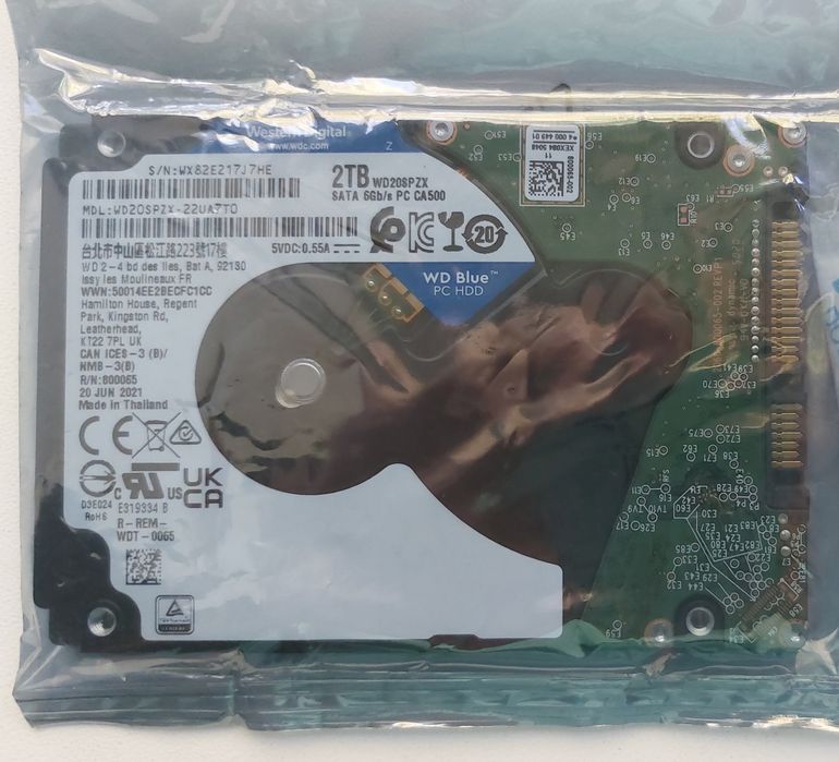 Жорсткий диск WD 2 TB
