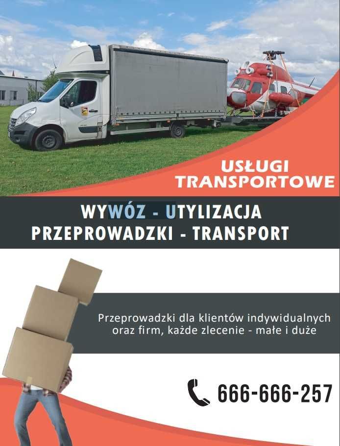 Transport Przeprowadzki Przemyśl Bagażówka tragarze bus z kierowcą