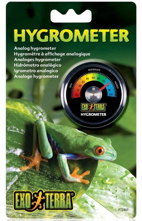 Exo Terra Reptiland Higrometr Do Terrarium Analogowy