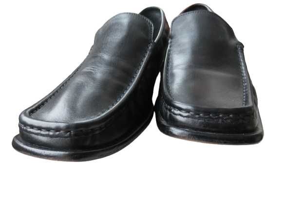 Мужские мокасины-лоферы Вertie (Италия). Размер 44. Натуральная кожа.