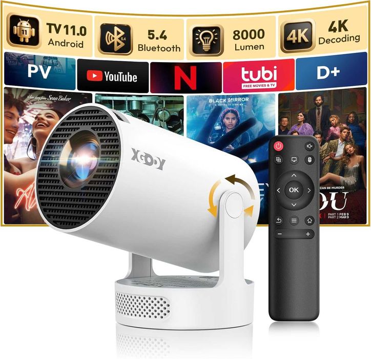 Przenośny projektor Xgody Gimbal3