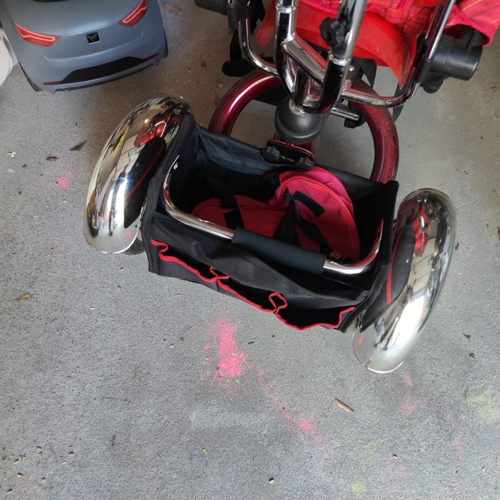 Rowerek 3 kołowy, wózek