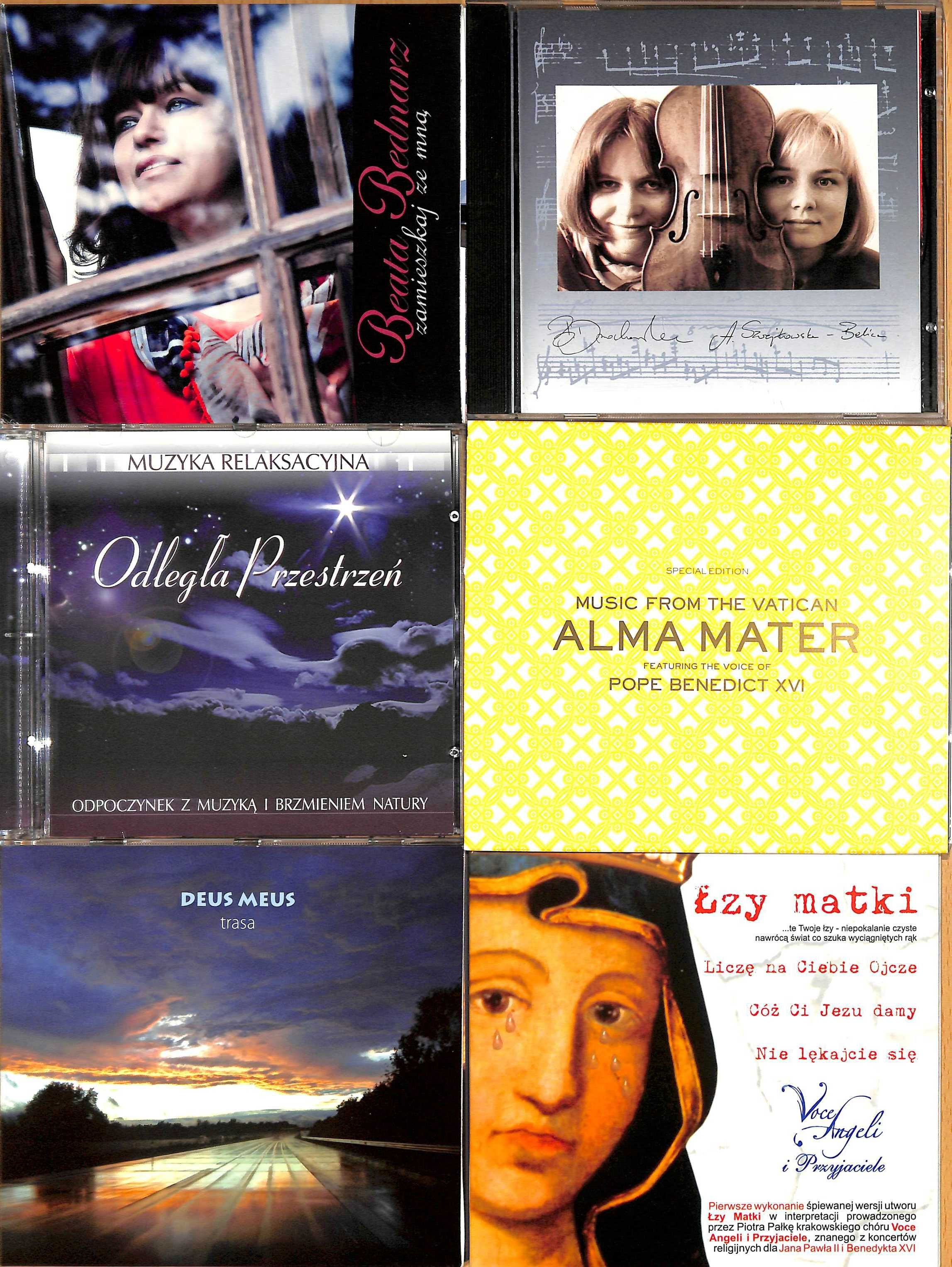 Muzyka relaksacyjna, religijna, chrześcijańska. Płyty CD