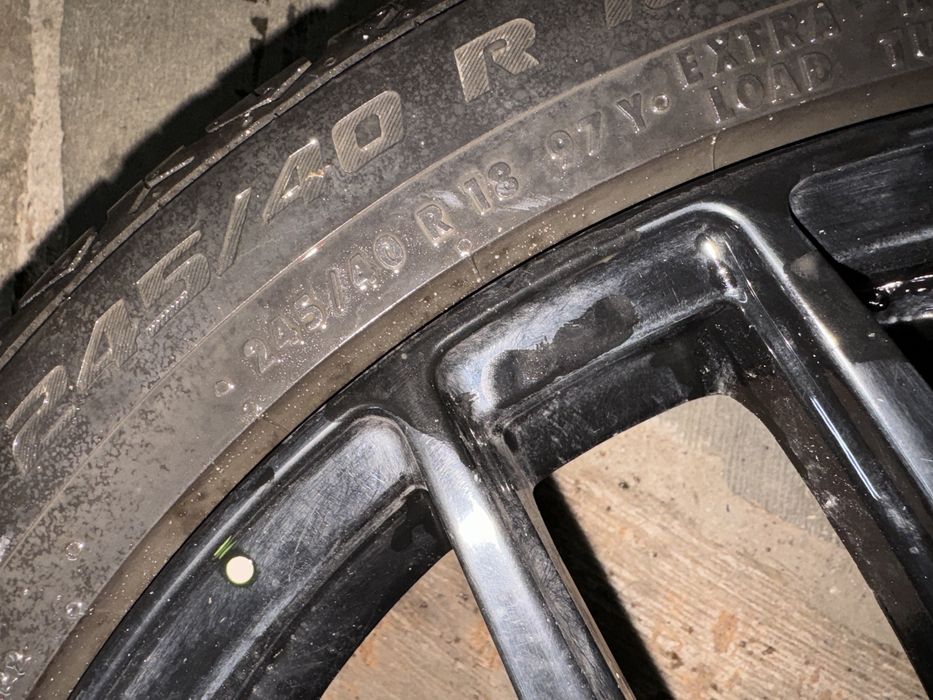 Alufelgi z oponami Audi Vw wheelworld 245/40r18 5x112 et 26 Jak nowe