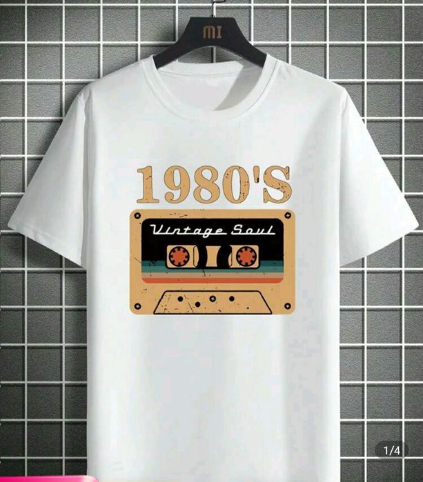 Koszulka Męska lata 80 rozmiar L