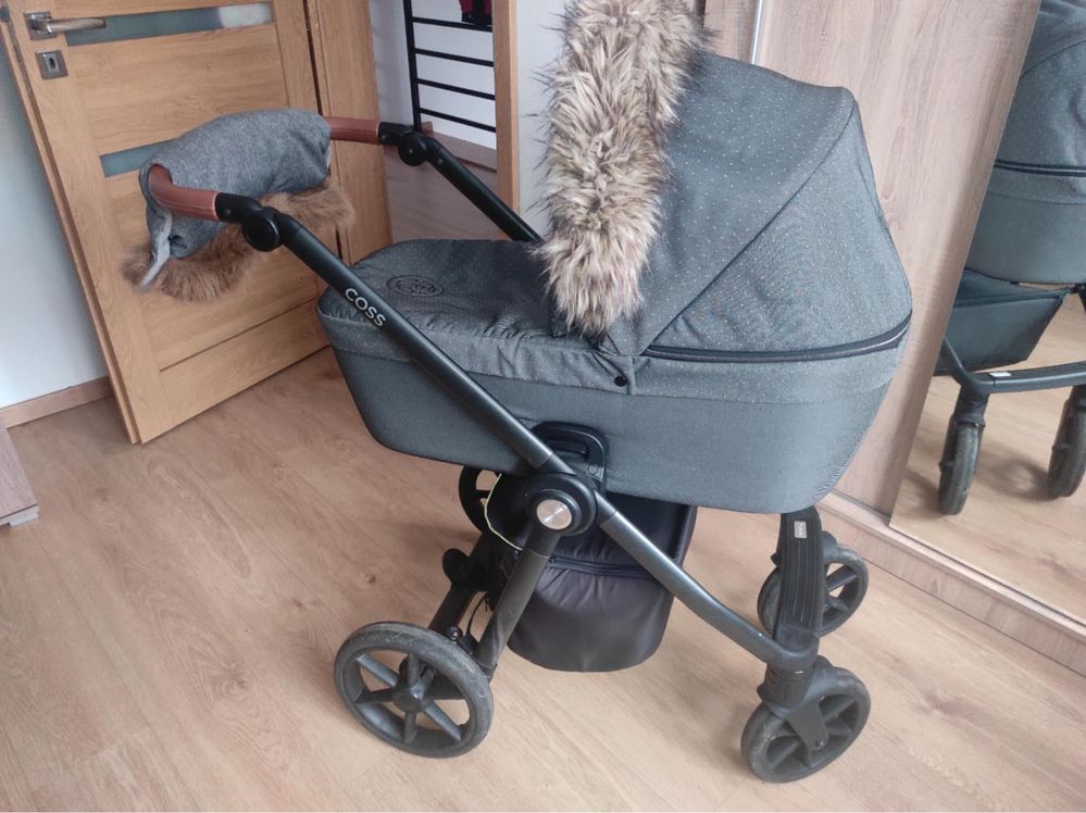 Wózek 3w1 Roan Coss + fotelik Maxi-Cosi