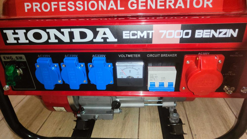 Генератор Honda ecmt 7000 benzin 7kwt