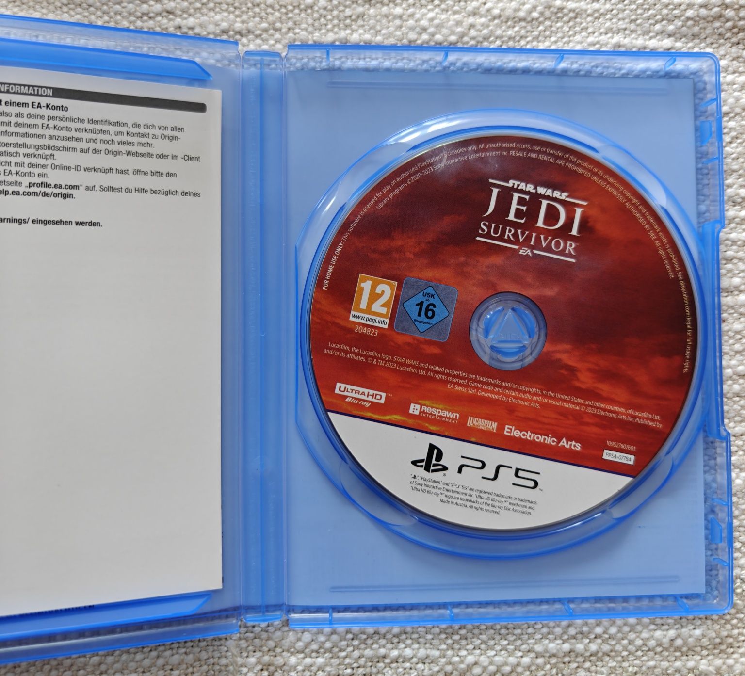 Star wars Jedi Survivor Ps5