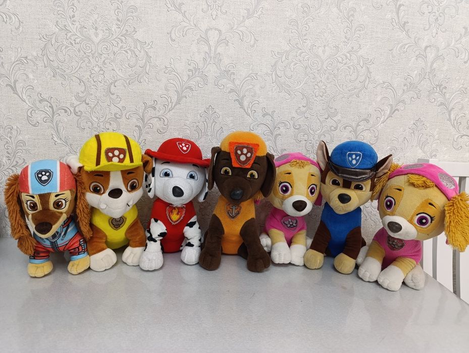 Щенячий патруль м'яка іграшка Маршал Зума Гонщик Скай Ліберті Крипиш
