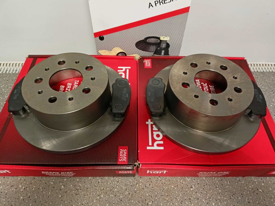 Fiat Ducato,Jumper,Boxer 94-06 Tarcze ham.tył /280mm/+klocki kpl./