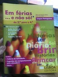 Fichas Finais e Actividades para Férias - do 3º ano para 4º ano