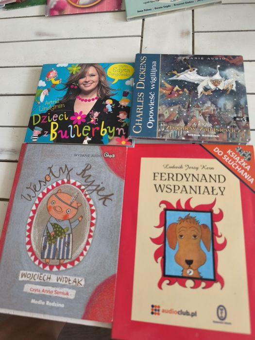 Zestaw audiobooków dla dzieci