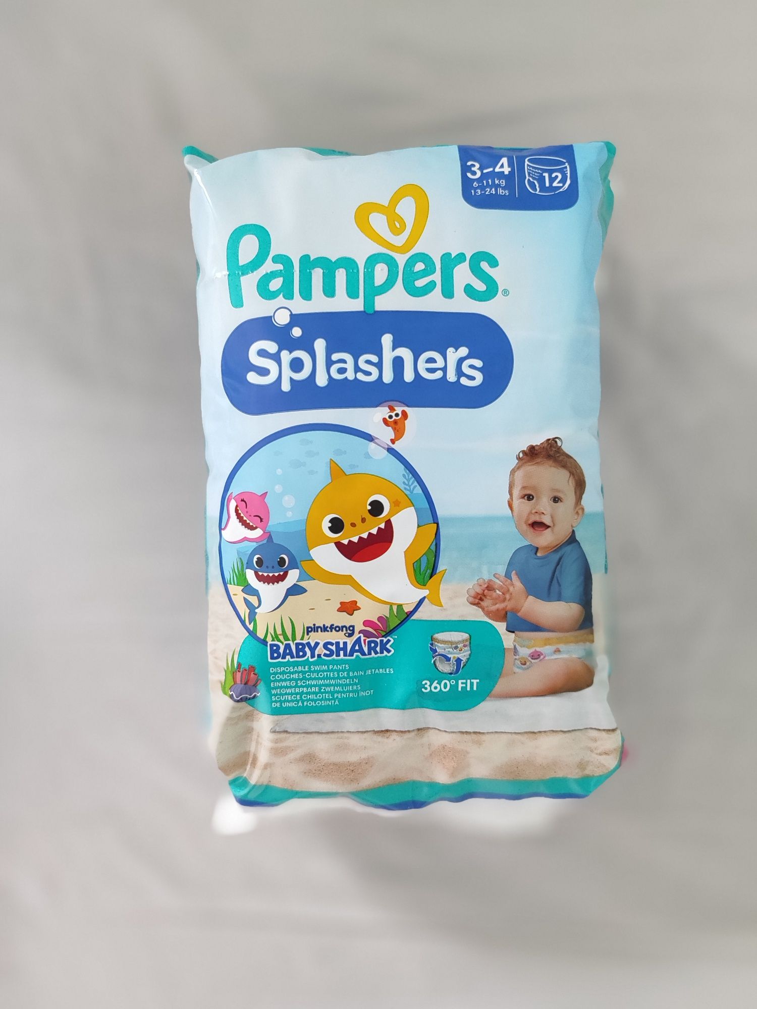 Pampers splashers 3-4 (6-11kg) pampersy do wody