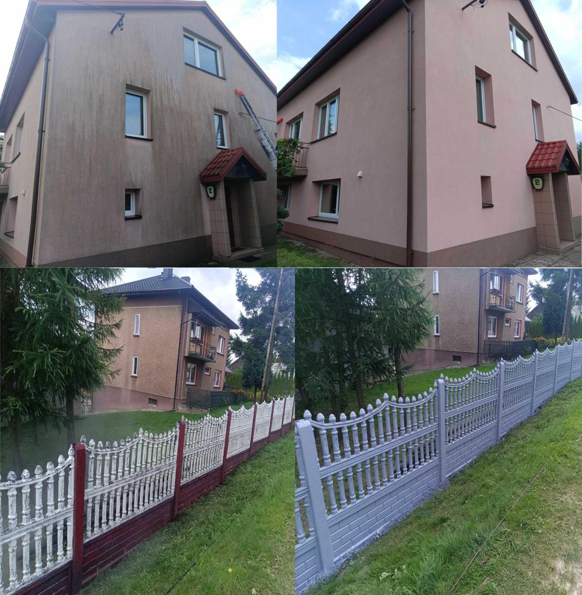 Malowanie, Dachu, Dachów, Mycie, Ogrodzenia, Hale, Rynny, Komin, Płoty