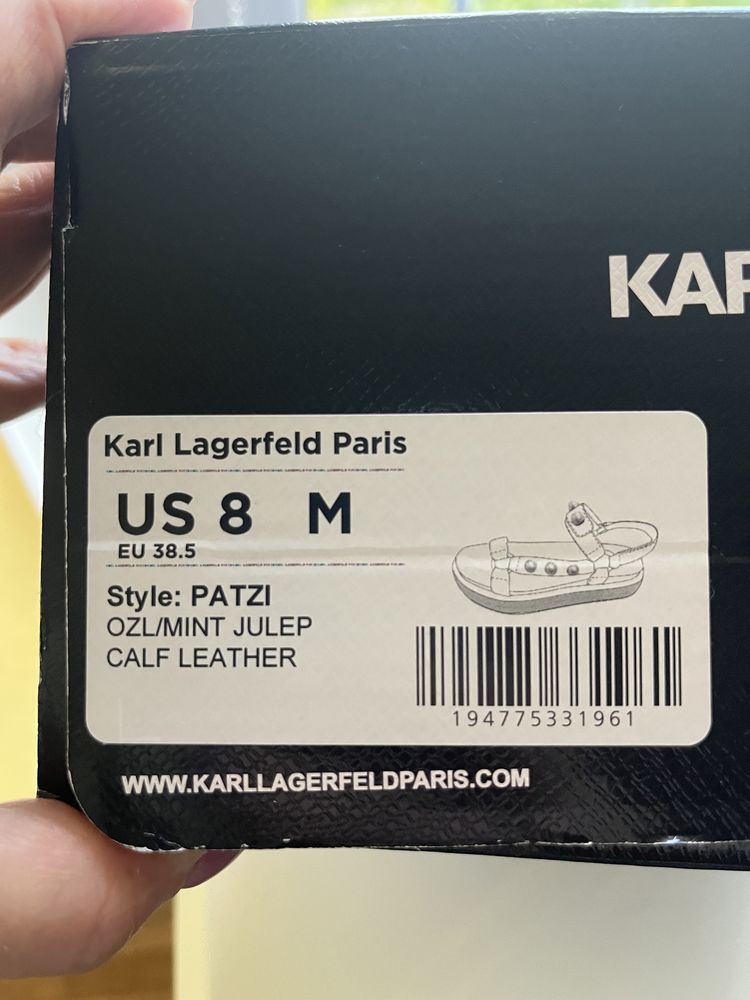 Босоніжки Karl Lagerfeld