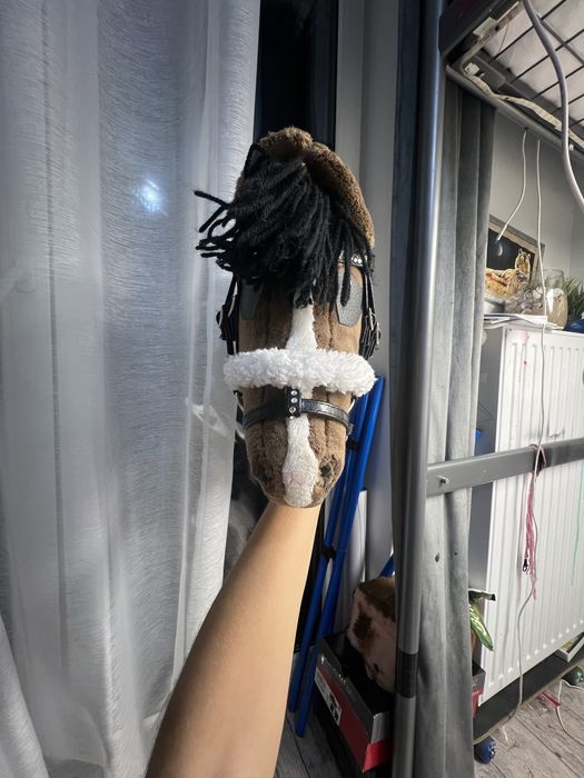 Hobby horse A4 brązowy