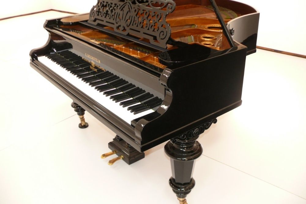 Fortepian C. Bechstein 220cm 1900r CZARNY POŁYSK