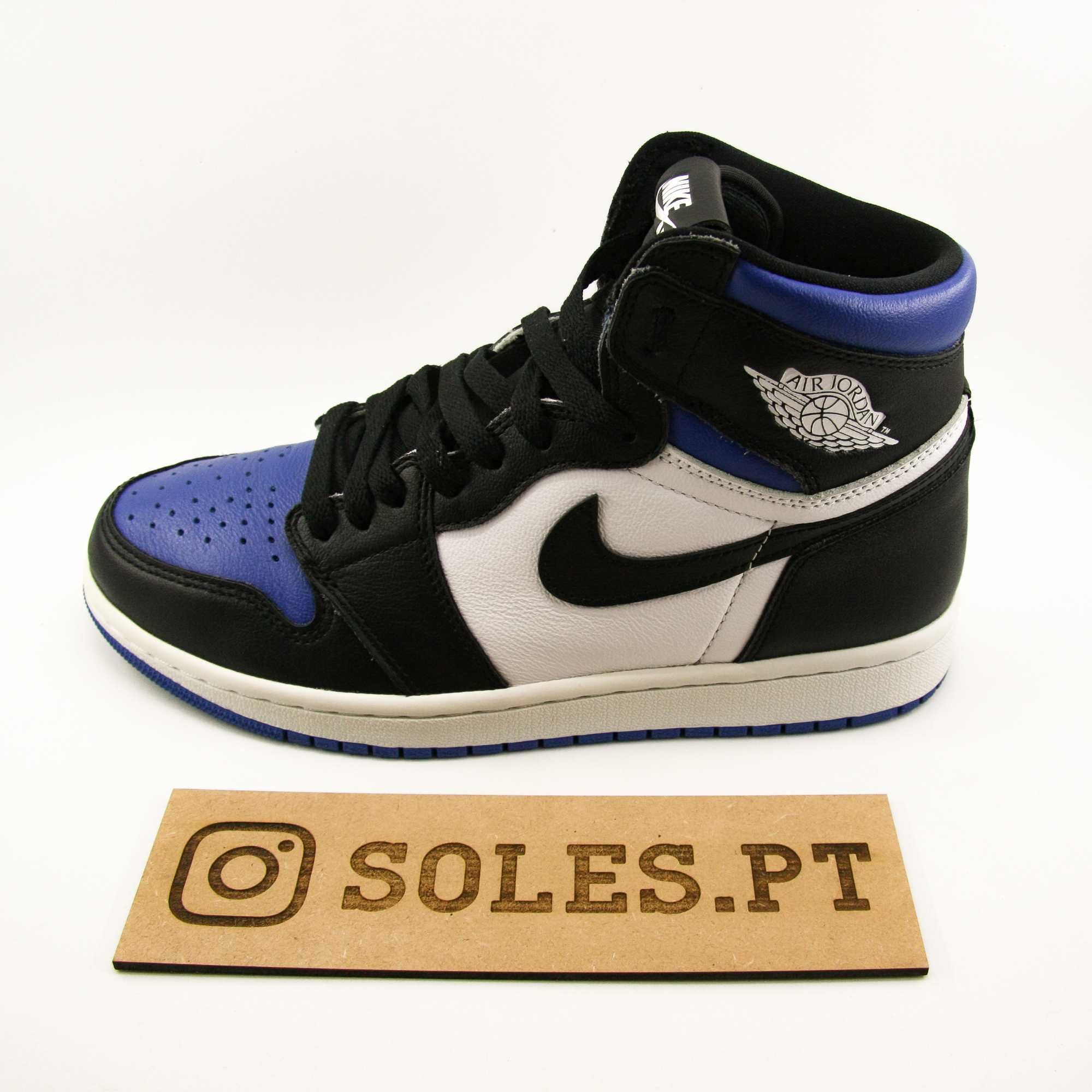 Nike air jordan 1 retro high royal toe