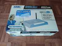 Router Modem ADSL 2+, Marca SMC, e Pen Wireless USB