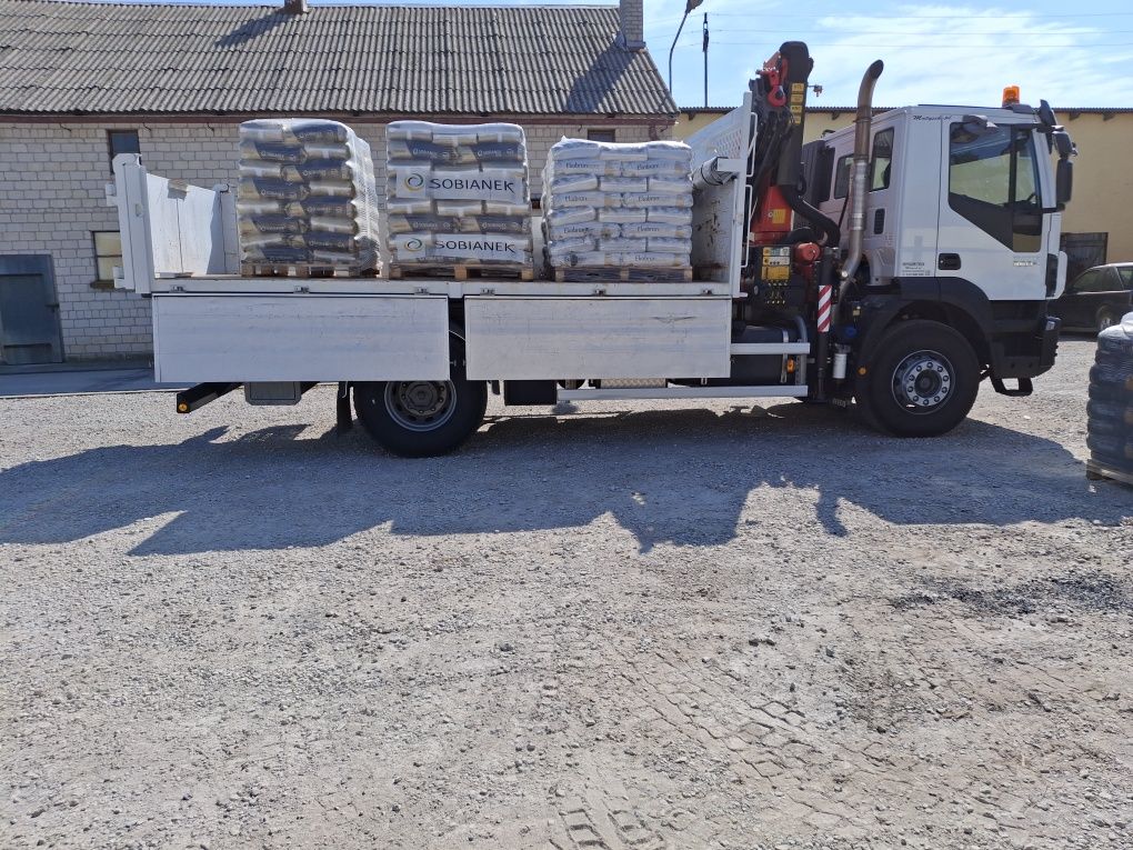 TRANSPORT  Wywrotka HDS dźwig 10m 5t