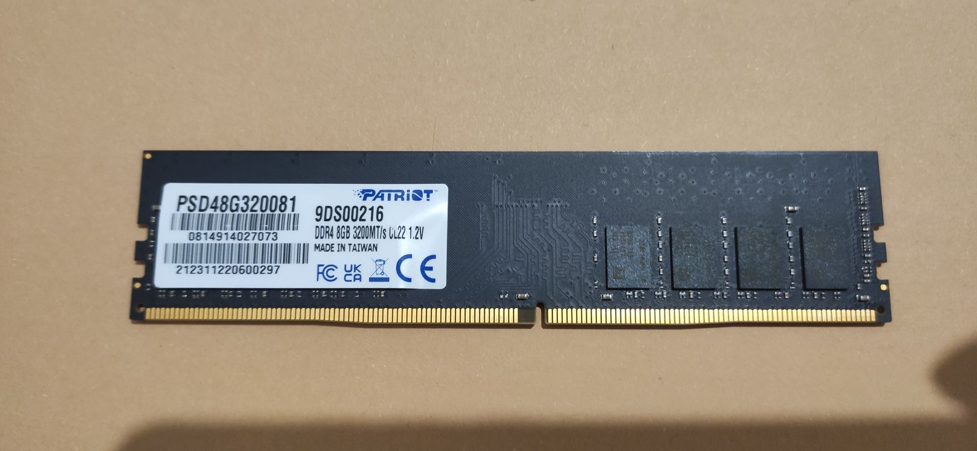 Оперативна пам'ять Patriot Signature, DDR4, 8 GB, 3