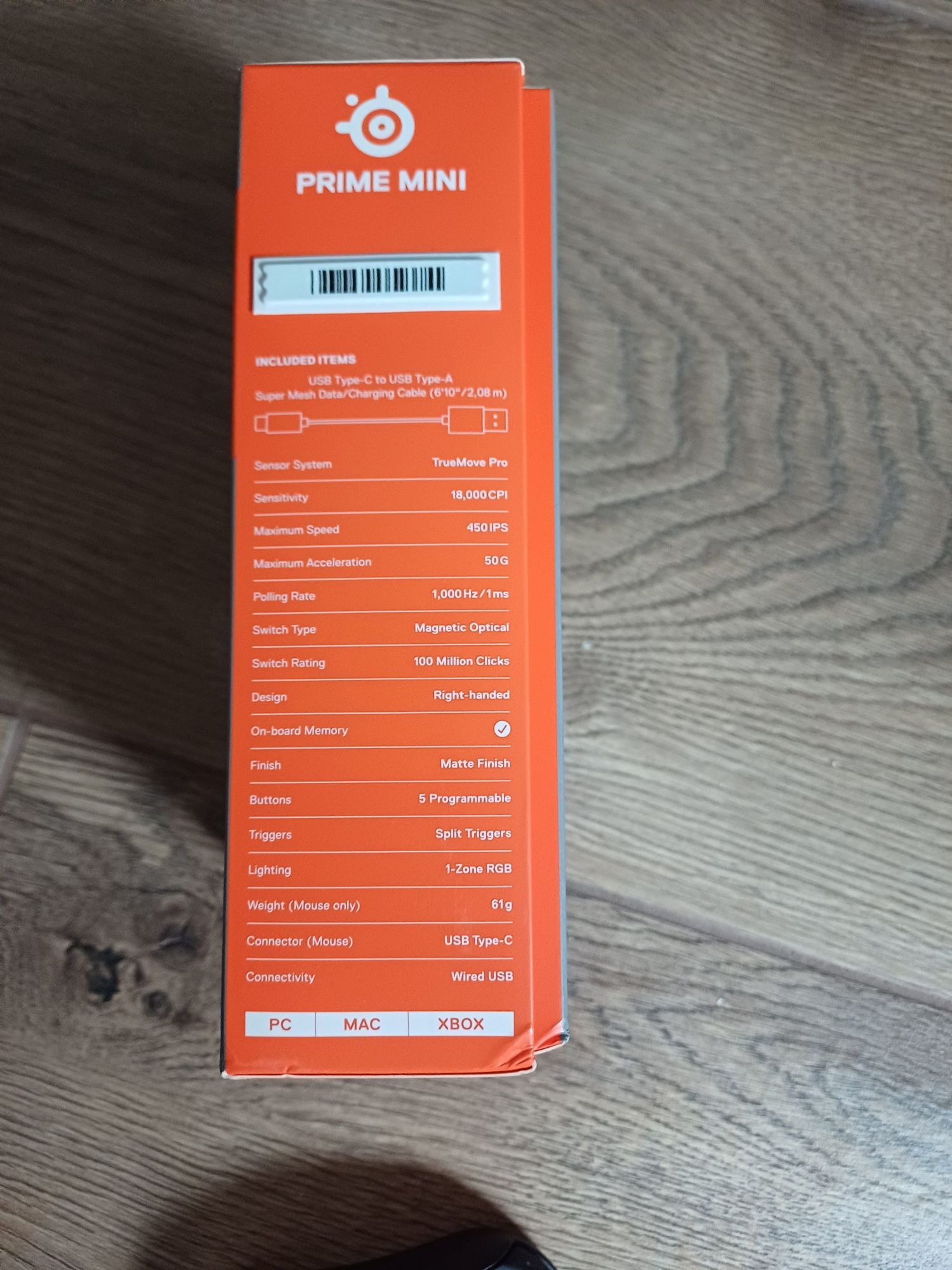 Myszka steelseries prime mini