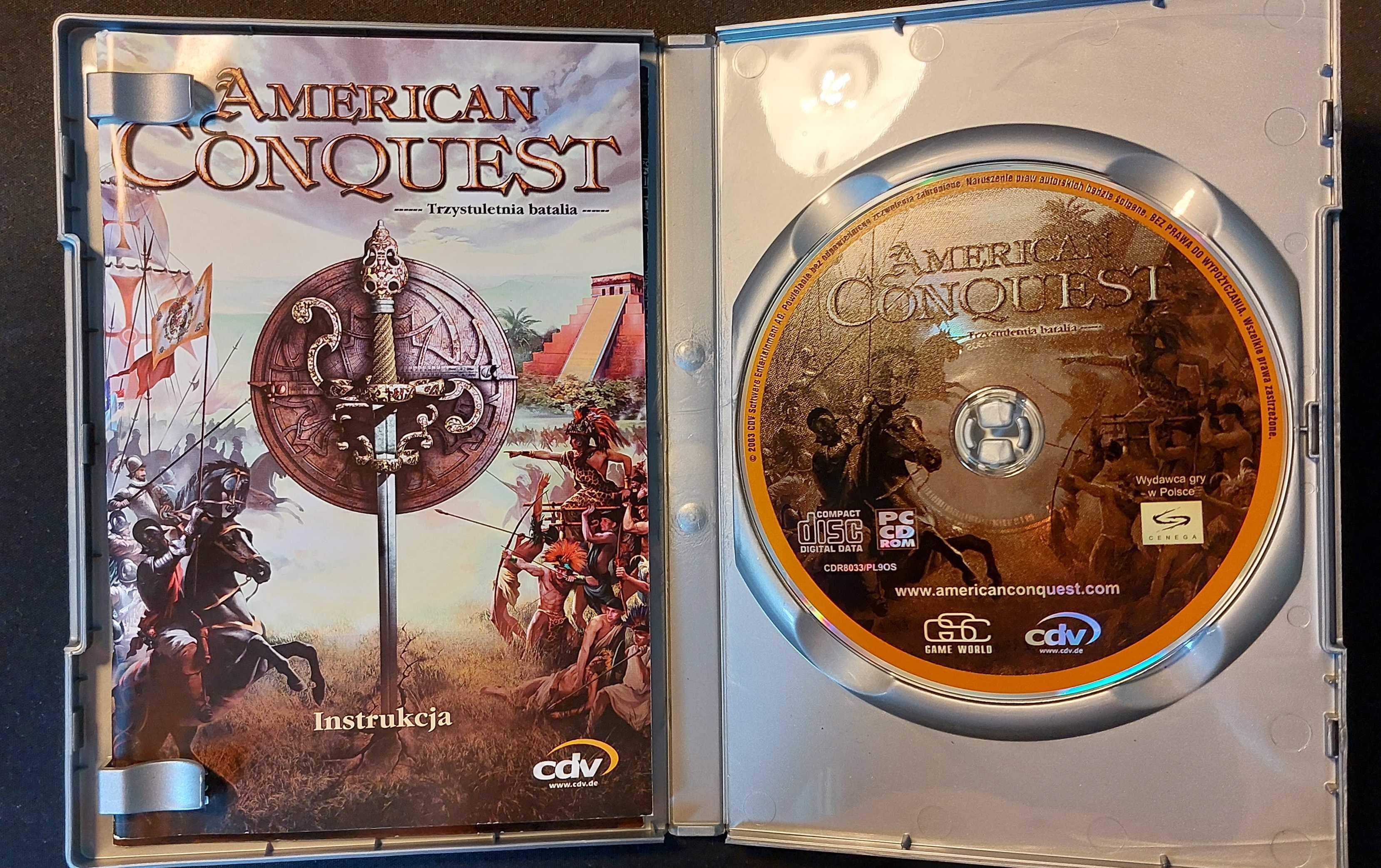 GRA American Conquest PŁYTA PC