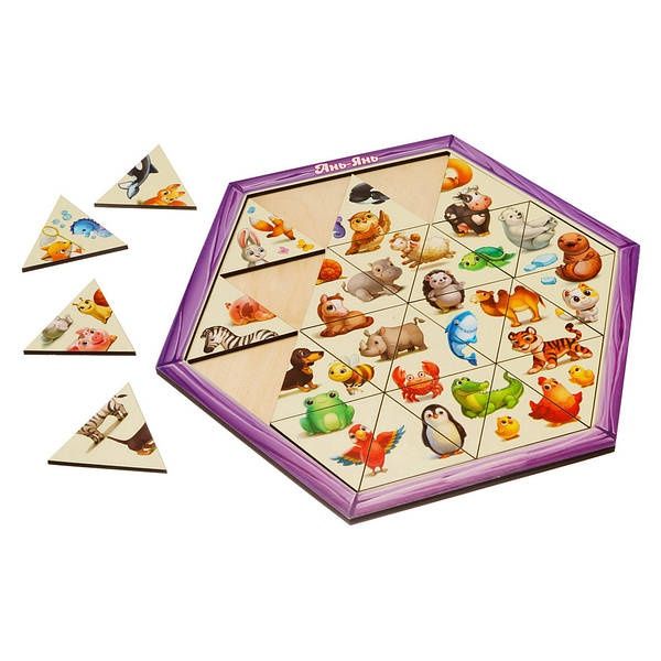 Пазл-головоломка "Тварини"