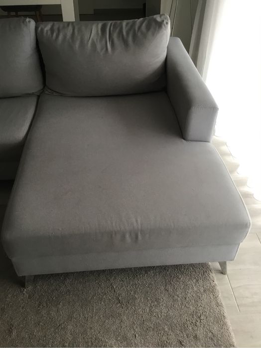 Venda de Sofa Chaise Long Cinzento (Usado)
