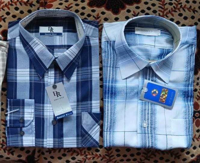 Чоловіча сорочка з коротним та довгим рукавом (мужская рубашка)