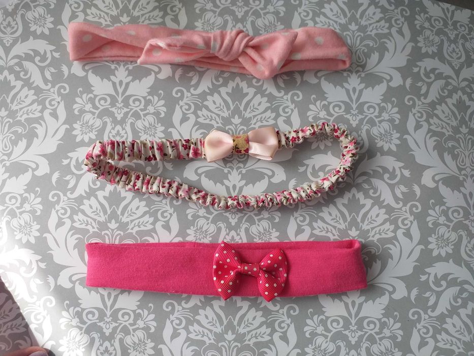 Opaski dla dziewczynki 0-6 mies.