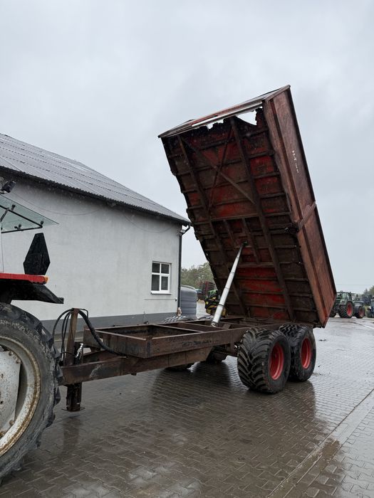 Przyczepa Tandem 12t skorupa