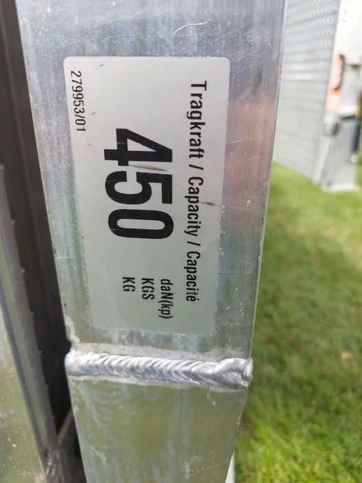 Rampa załadowcza do busa 80x240x125 cm Nr20