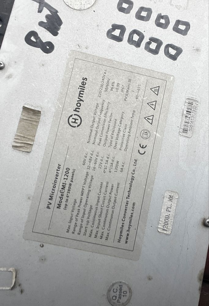Mikroinverter hoymiles
